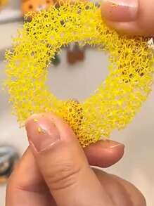 48 件/套厨房和浴室水槽毛发收集海绵 - 防堵塞配件，适用于浴室水槽、浴缸和淋浴 - 彩色 - 查看 11