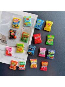 3 peças/12 peças, Ímãs de Geladeira, Ímãs de Geladeira Coloridos Mistos, Ímãs de Geladeira Fofos de Doces, Adesivos de Ímã de Quadro Branco, Ímãs de Geladeira Decorativos, Ímãs de Escritório Fofos, Utensílios de Cozinha, Presentes de Ação de Graças e Natal, Decoração de Casa, Aniversário, Formatura