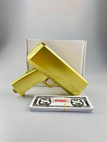Money Spray Gun - Money Spray Gun - Reusable, Comes With Simulated Banknotes Perfect Party Prop For Weddings & Events! - Multicolor - View 2