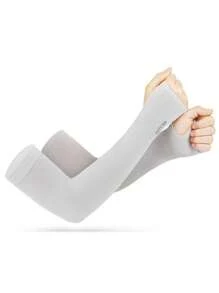 1/2 Pairs Sunscreen Cooling Arm Cover Compression Tattoo Cover Male And Female Youth Sunscreen Cover (Unmarked Quantity Is 1 Pair Set)