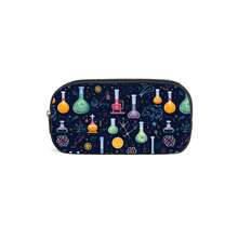 1 件化学元素主题铅笔盒，带化学元素图案，学生铅笔盒，大容量铅笔盒收纳铅笔盒带拉链，适合学生返校文具收纳、学校用品、返校