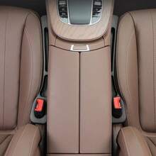 [2pcs Canvas Filler] 2pcs Universal Canvas Car Seat Gap Filler | Organizer Accessories For SUV Truck | Prevents Items From Dropping