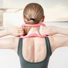 2pcs/1pc Soft Fascia Stretch Circle - Open Shoulder & Back Yoga Fitness Ring, Durable TPE Material, Ideal For Flexibility & Strength Training, Yoga Fitness Hoop, Durable Yoga Ring