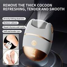Elektrischer Fußschleifer, automatisch mini zum Entfernen von Hornhaut und Schwielen, wiederaufladbares 500mAh Fußpflegegerät