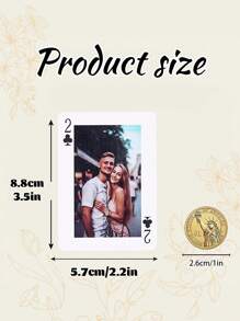 Personalized Playing Cards With 2 Jokers - Unique Gift For The Newlyweds, Custom Poker Set, Deck Of Game Cards, Husband Gift