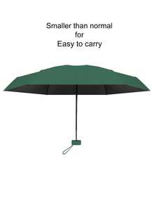 1把轻便便携雨伞，防雨防紫外线，配有收纳袋，方便携带。