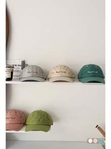 1pc Unisex Solid Color Baseball Cap, Breathable Quick-Dry Adjustable Sports Sun Hat