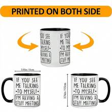 Funny Office Mug This Is The Mondayest Monday Funny Coffee Mug 11oz - Funny Coworker Gifts For Women Men, Humor Sarcastic Gag Gifts For Coworker, Boss, Employee, Female Coworker, Male Coworker Gifts - A04 - 查看 3