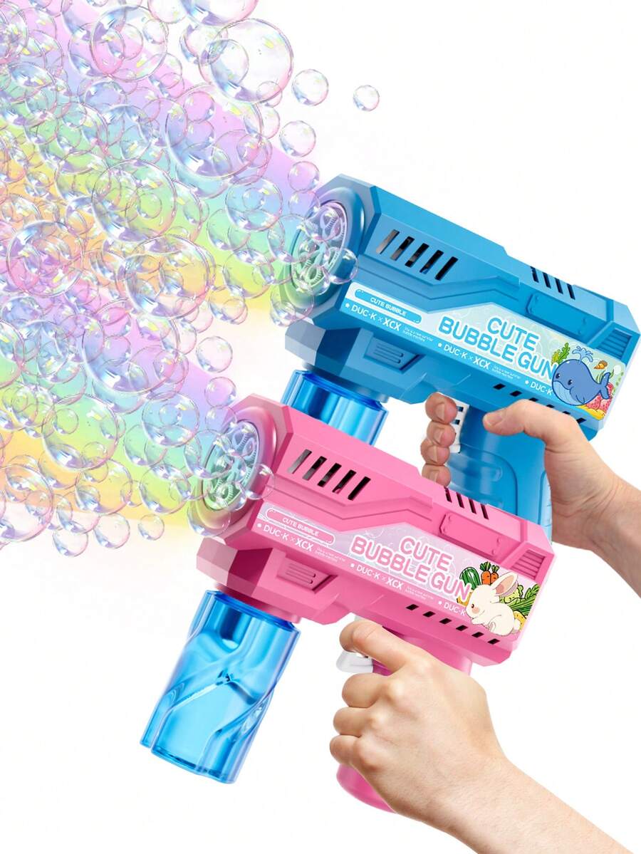 Compact Handheld Automatic Bubble Machine, Suitable For Birthday Party ...