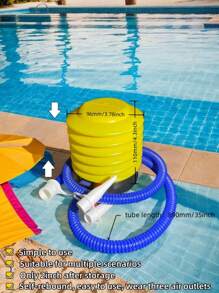 1 Stück aufblasbarer Pool für Gruppen von Jungen und Mädchen, in verschiedenen Farben sowie in verschiedenen Größen für Mehrspieler-Spiele erhältlich, geeignet für Sommer Strand Pool Partys (87cm/114cm/143cm)