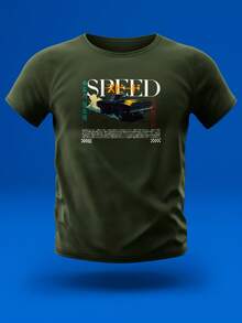 King T-shirt Men T-Shirts - Army Green - View 4