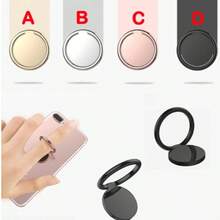 Giá đỡ điện thoại xoay 360° đa năng - Khóa vòng kim loại thích hợp cho máy tính để bàn và điện thoại thông minh tương thích với iPhone, điện thoại Android, quà tặng sinh nhật, gia đình, bạn bè Giá đỡ điện thoại Phụ kiện điện thoại - Nhiều màu - Xem 2