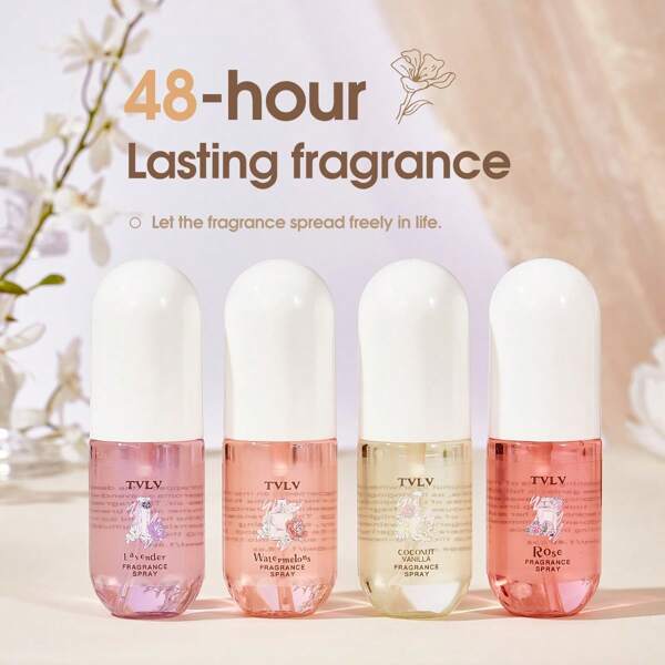 1 pieza Atomizador de perfume de 50 ml/1.69 oz. Fl., variedad de fragancias que incluyen pachuli, coco, lavanda, sandía, refrescando su armario para el caluroso verano
