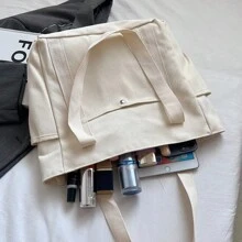 1-pak dużej pojemności retro przenośna torba do przechowywania z płótna, niezbędna do podróży na świeżym powietrzu i przechowywania na kempingu, odpowiednia do pracy, podróży, wielofunkcyjna, wielofunkcyjna, duża pojemność, lekka, praktyczna, rocznicowa, wakacyjna, odpowiednia do użytku na zewnątrz/dojazdów do pracy/podróży/szkoły/wycieczek/sportu/zakupów/codziennego użytku