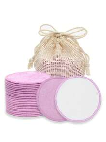 5/10/20片装可重复使用可水洗卸妆棉，温和亲肤，高效卸妆，适合所有肤质，可用于化妆、家居装饰、梳妆台、旅行、卧室等场合，是化妆的理想之选。产品包含粉扑、美妆蛋、粉扑、化妆海绵等，价格实惠，适合作为圣诞礼物、化妆工具等。此外，它也是馈赠佳品，尤其适合作为女士礼物、圣诞礼物、赠品、旅行必备。 - 紫色 - 查看 9