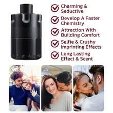 Intense Black Eau De Parfum For Men – Bold, Long-Lasting Cologne For Night Out, 3.4 Fl OzThis Captivating Fragrance Boasts An Unforgettable Suitable For Various Occasions, Giving Gifts To Friends And Lovers - 黑色 - 查看 3