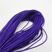 5yards/Lot 1.5mm Strong Round Elastic Ribbon Sewing Elastic Band Fiat Rubber Band For Waist Band Stretch Rope DIY Mask Lanyard