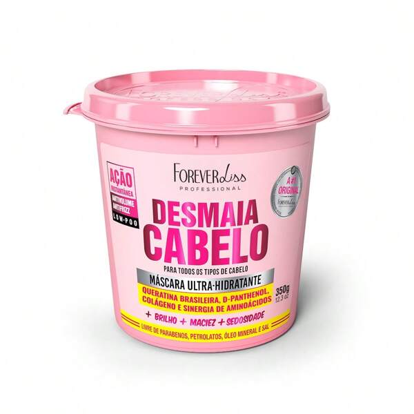 FOREVER LISS Máscara Ultra Hidratante Desmaia Cabelo 350G Forever Liss