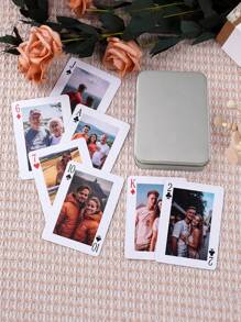 Personalized Playing Cards With 2 Jokers - Unique Gift For The Newlyweds, Custom Poker Set, Deck Of Game Cards, Husband Gift