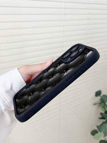 1 pieza Nuevo Estuche de teléfono 3D de 2 patrones, apto como regalo para novio, amigo, novia, familia, hermano, colega, hermano menor, pareja, compañero de clase, profesor, regalo de cumpleaños/vacaciones, protector suave mate negro a prueba de polvo y agua compatible con iPhone 13/16/15/14/13/12/11/Pro/ProMax/X/XR/XS/XSMAX/7/8/PLUS, /Redmi/OPPO/Vivo/Honor