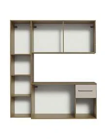 MADESA Baker's Racks - Brown and Cream - View 9