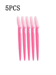 Stainless Steel Eyebrow Grooming Kit – Includes Razors, Covers, Long-Handled Scissors & Beauty Tools For Eyebrow Shaping, Exfoliating & Bikini Trimming