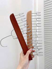 1/2 Pieces Detachable Multifunctional Clothes Hanger, Suspender And Bra Rack, Seamless Drying Rack, Spring, Minimalism, Summer Top - Multicolor - View 10