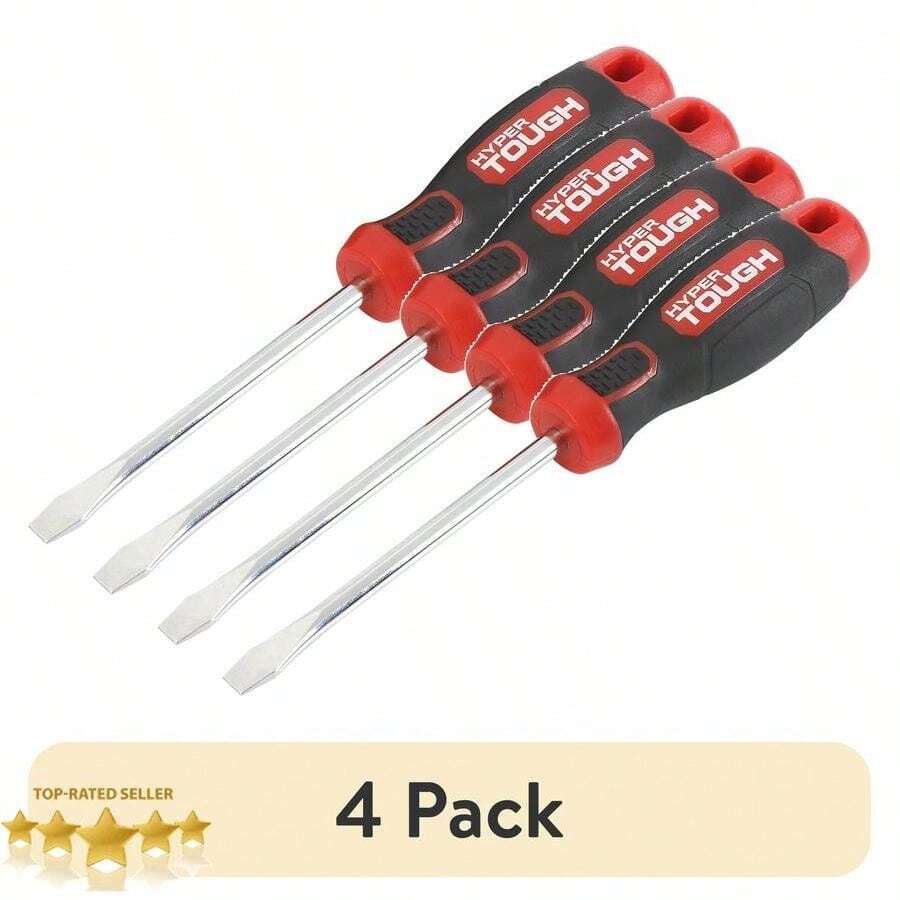 Heavy-Duty 7-Piece Screwdriver Set Full Size Steel Philip Slotted 6-Screwdrivers PH#0 X 3 PH#1 X 3 PH#2 X 4 1/8 X 3 3/16 X 3 1/4 X 4 Offset Screwdriver