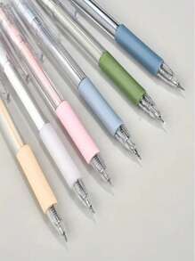 3 Pieces Of Manual Retractable Key Word Cutting Knife And Pen - Morandi Craft Tool, With Replaceable Blades Suitable For Scrapbooking, Business Card Printing, DIY Paper Art, Scrapbooking Supplies, Precision Cutting Tools, Ergonomic Design, (Color And Style Random) - Multicolor - View 8