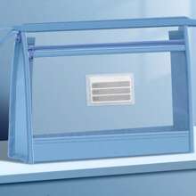 Doppelschichtige A4 Mesh-Aktentasche - Schulprüfung Organizer