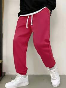 5-Pack Men's Casual Jogger Pants - Multiple Colors, Elastic Drawstring Waist, Multiple Pockets, Breathable Fabric For Gym, Running, Lounge & Casual Attire - Regular Fit Tapered Ankle, Machine Washable