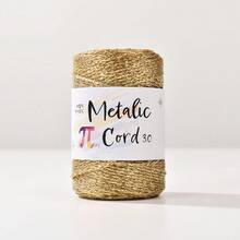 3毫米金/银色绳子 - 3937.01英寸/卷，银色和金色金属手工绳，适用于编织、钩编、DIY珠宝、礼品包装和圣诞装饰配件 - 手工艺品和节日用品 - 彩色 - 查看 15