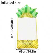 1 Stück aufblasbarer fruchtförmiger Poolschwimmer, Erwachsenen Sommer Schwimmbad und Strandliege, Party Essentiell und perfektes Sommer Geschenk, multifunktionales Poolschwimmbett für Erwachsenen Urlaubs Spaß und Entspannung, Strandaccessoires - Verschiedenfarbig - Übersicht 14