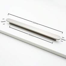 Tiradores de gabinete de aleación de zinc moderna, manijas de puerta de muebles con forma de T de estilo, tiradores sólidos de metal para cajones, herrajes para armarios