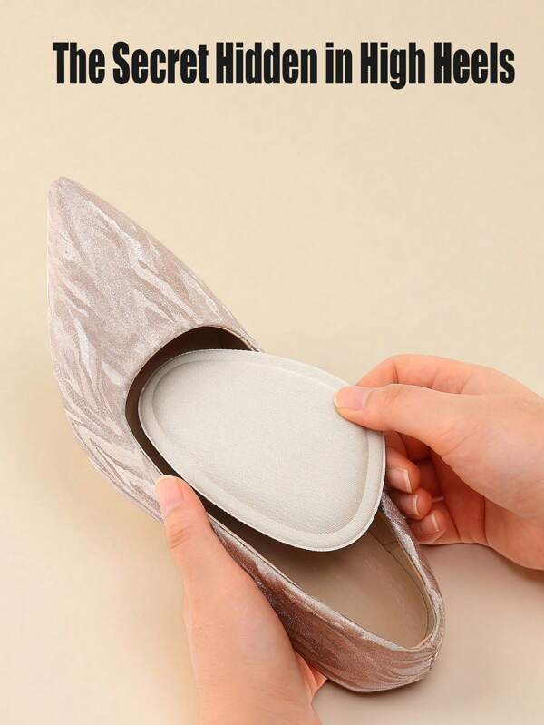 Suricat وسادة أمامية للحذاء - نعل داخلي مضاد للانزلاق - إدراجات مريحة لأحذية الكعب العالي - مخفض حجم الحذاء - إدراج لتخفيف آلام الكاحل - نعل وسط وسادي - يناسب أحذية النساء - مقاس يناسب الجميع - مثالي لأحذية الكعب العالي - يخفف آلام القدم - وسائد داخلية