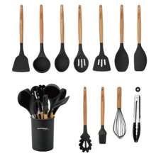 12-częściowy zestaw silikonowych narzędzi kuchennych Masterpan do Kuchni