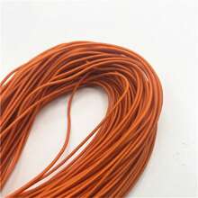 5yards/Lot 1.5mm Strong Round Elastic Ribbon Sewing Elastic Band Fiat Rubber Band For Waist Band Stretch Rope DIY Mask Lanyard