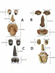 1 món đồ trang trí hình mặt cây, tranh nghệ thuật hình mặt cây ngoài trời, đồ trang trí thân cây hình mặt cây, đồ trang trí cây ngoài trời - Nhiều màu - Xem 5