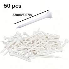 30/50 件专业耐用塑料高尔夫球座，低摩擦阻力，可重复使用配件，适合高尔夫球爱好者的礼物