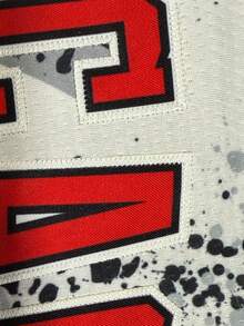 Men's Embroidered Basketball Jersey 23 Grey Casual Sleeveless Vest V-Neck T-Shirt Party Sports Top