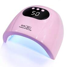 14pcs Nail Care Set: UV/LED Nail Lamp (USB Powered), Polishing Strips, Nail Drill, Sanding Bands, Nail Brushes, Double-Ended Cuticle Pusher, Buffing Block, Manicure Tool Kit, Suitable For Beginners And Home Nail Salons - Multicolor - View 11