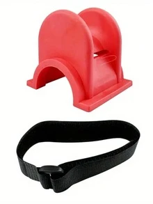 TPE U 型鱼竿架，护栏/桥梁扶手安装鱼竿架，适用于海钓、船钓