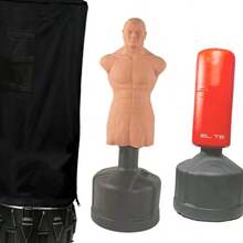 Standing Punching Bag Cover Outdoor Waterproof Standing Heavy Bag Protective Cover For Boxing Bag YFHL3 - 黑色 - 查看 2
