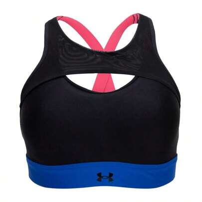 Under Armour Women's Sports Bra UA Infinity High Novelty Bra Sports Bra Fitness Training Vest Casual Yoga Vest 1373859-001