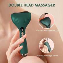 STUKUNI 1200mAh wiederaufladbares elektrisches Massagegerät, Heizung Vibration Gua Sha Board, Knopfsteuerung, für Schulter, Nacken, Gesichtsmassage, Pflegeartikel für den Heimgebrauch, Muttertag, Vatertag, Weihnachten, Urlaubsgeschenk