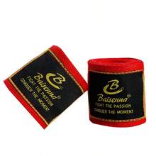 1 Pair Boxing Hand Wraps, Sports MMA Hand Wraps, Muay Thai Hand Wraps, Unisex Fighting Training Hand Bandages - Multicolor - View 9