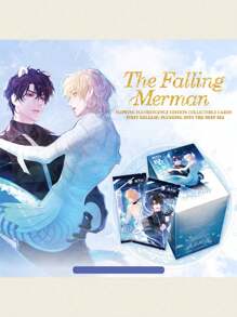 Hasbro 10 Packs/Box The Falling Mermaid Trading Cards | Anime Collection Cards Falling Into The Deep Sea Series | Gift For Fans, Party, Decoration, Birthdays, Christmas