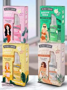 Pack 4 (Coconut + Tropical + Monoi + Cream Strawberry)