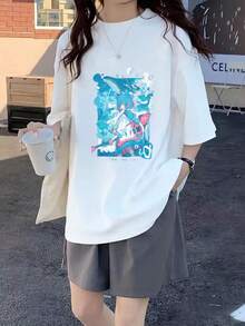Women T-Shirts - 白色 - 查看 1