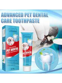 Pet Toothpaste, Fresh Breath, Tartar Removal, Oral Care Toothpaste For Dogs & Cats - Multicolor - View 5